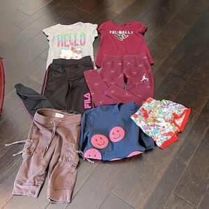 Jordan/Fila/Justice lot 7/8 girls